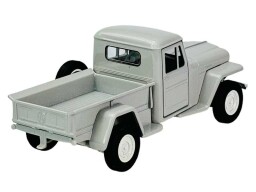 Welly Jeep Willys pickup 1947 1:34 šedý